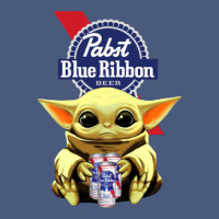 Baby Yoda Hugs Pabst Blue Ribbon Beer Vintage Hoodie | Teevron