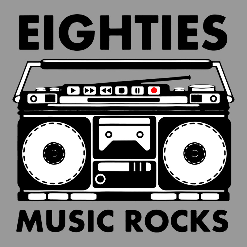 Eighties Music Rocks Vintage Hoodie by artisFamous | Teevron
