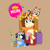 Bluey Mom Dad Funny Queen For Family Lover T Shirt Vintage Hoodie | Teevron