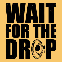 Wait For The Drop I Dubstep Bass Subwoofer Dance Music Vintage Hoodie | Teevron