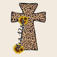 He Is Risen Leopard Cross Zipper Hoodie | Teevron