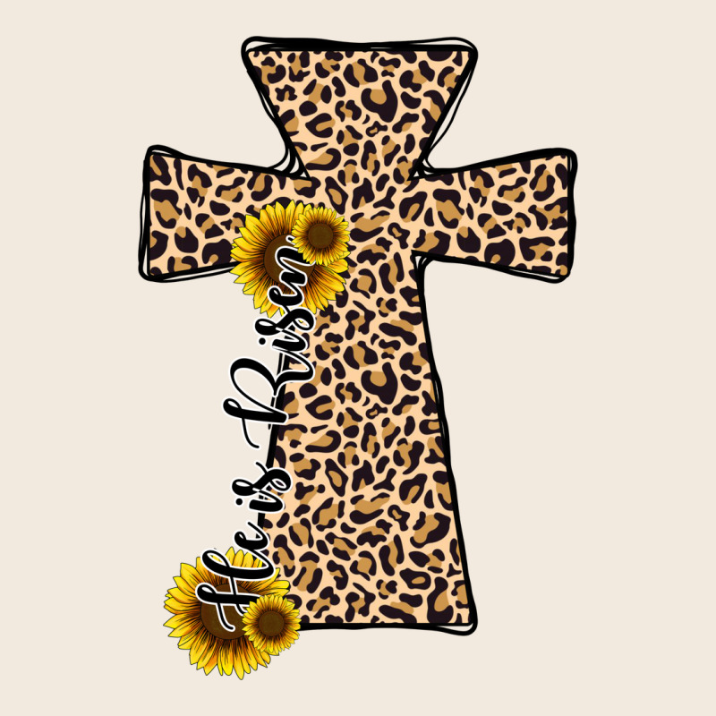He Is Risen Leopard Cross Zipper Hoodie by JahusDesignShop | Teevron