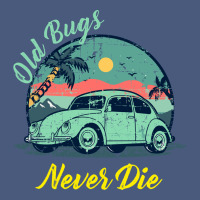 Vintage Funny Beetle Bug Distressed Classic Cars Old Bugs Never Die Vintage Hoodie | Teevron
