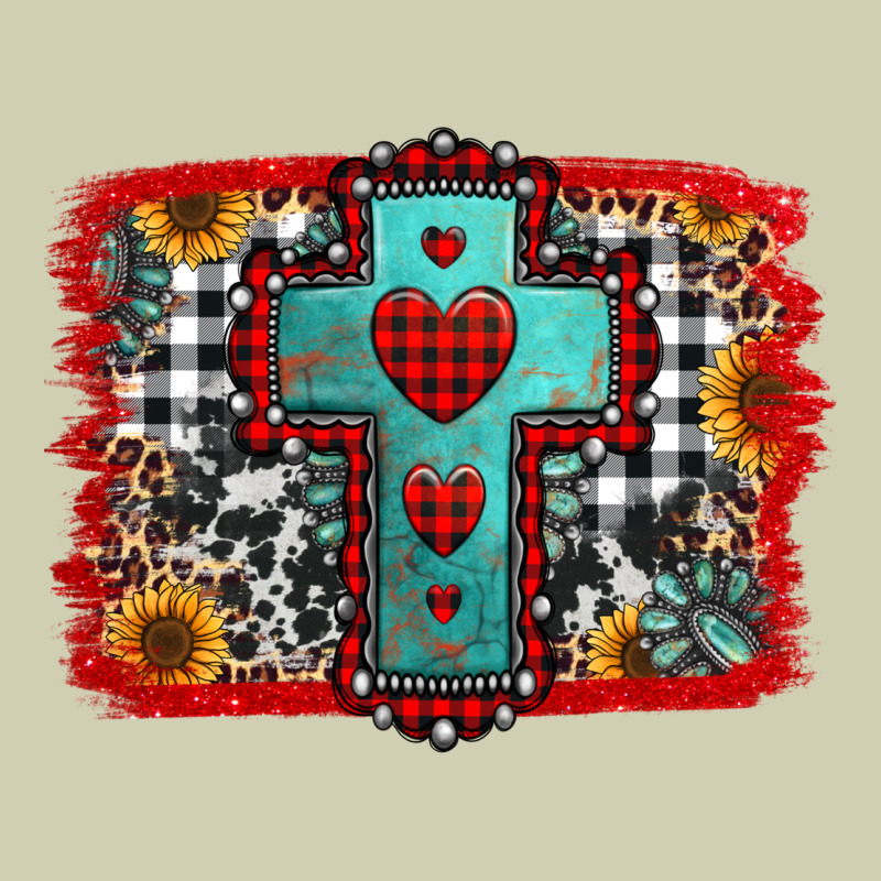 Christmas Cross With Background Heavy Core Tee by Jasminsmagicworld | Teevron