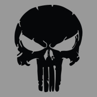 The Punisher Skull Black Vintage Hoodie | Teevron