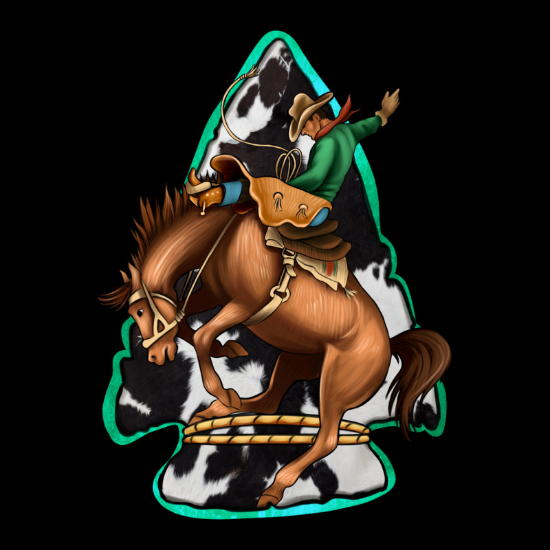 Bucking Bronco Arrowhead Urban Hoodie by Jasminsmagicworld | Teevron