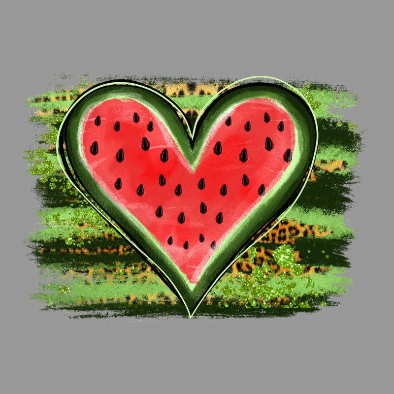 Watermelon Heart Vintage Hoodie by artisFamous | Teevron