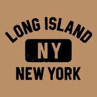 Long Island Ny Gym Style Distressed Amber Print Vintage Hoodie | Teevron