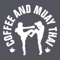 Caffè E Muay Thai Divertente Vintage Hoodie | Teevron