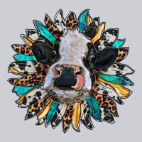 Baby Cow With Sunflower Heavyweight Sweatshirt | Teevron