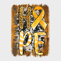 Finding The Cure Starts With Hope Childhood Cancer Awareness  With Bac Urban Hoodie | Teevron