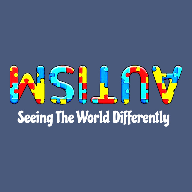 Autism Seeing The World Differently Vintage Hoodie by artisFamous | Teevron