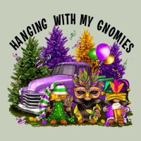 Mardi Gras Hanging With My Gnomies Ladies Tee | Teevron