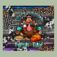 Turkey Wine And Feelin Fine Tumbler Urban Heavy Tee | Teevron