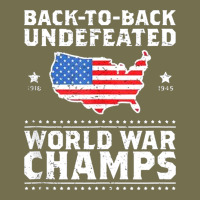 Back To Back Undefeated World War Champs Vintage Hoodie | Teevron