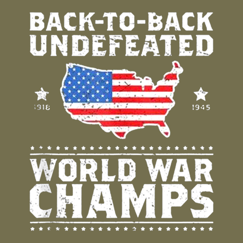 Back To Back Undefeated World War Champs Vintage Hoodie by artisFamous | Teevron