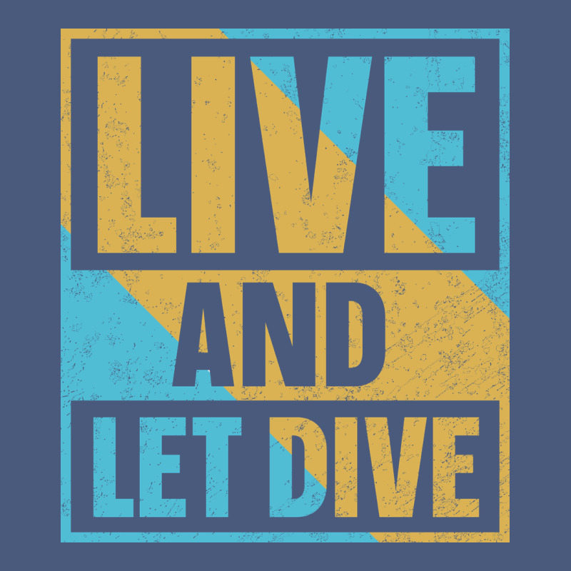 Live And Let Dive Retro Style Vintage Hoodie by artisFamous | Teevron
