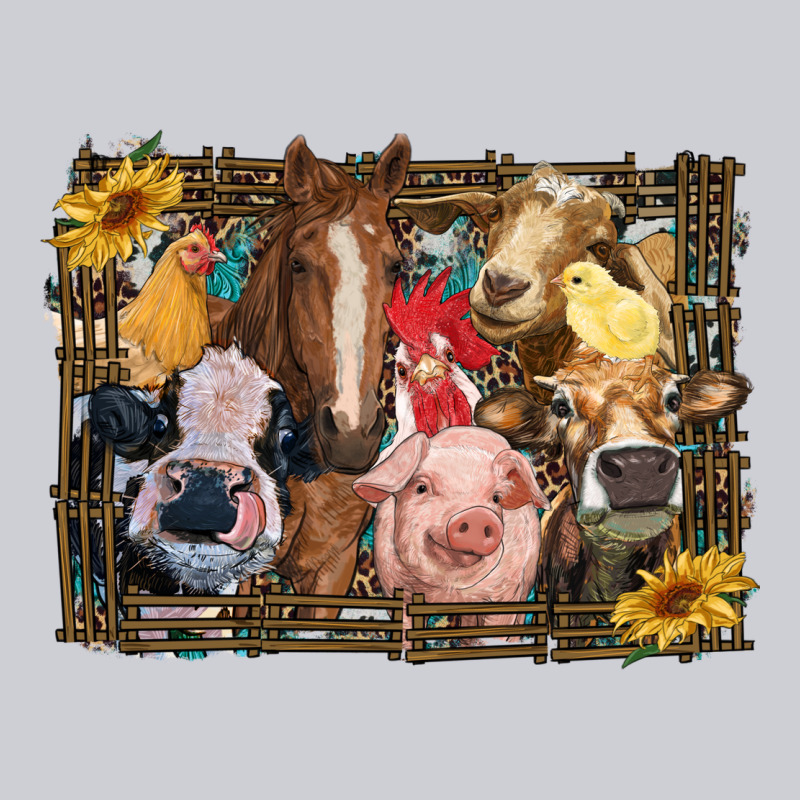 Western Farm Animals Heavyweight Sweatshirt by RanaPortraitStore | Teevron