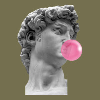 Vaporwave Statue Head With Bubblegum Vintage Hoodie | Teevron