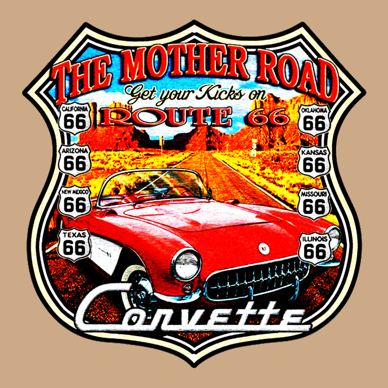 Classic Cars Route 66 Vintage Hoodie by artisFamous | Teevron
