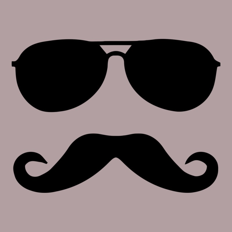 Moustache And Sunglasses Vintage Hoodie by artisFamous | Teevron
