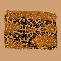 Leopard Glitter Background Vintage Tee | Teevron