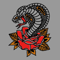 The King Cobra Snake And Rose Vintage Hoodie | Teevron