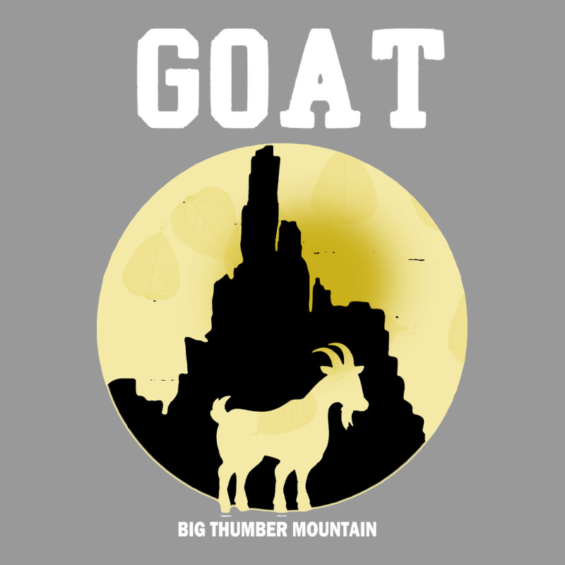 Big Thunder Mountain Goat Vintage Hoodie by artisFamous | Teevron