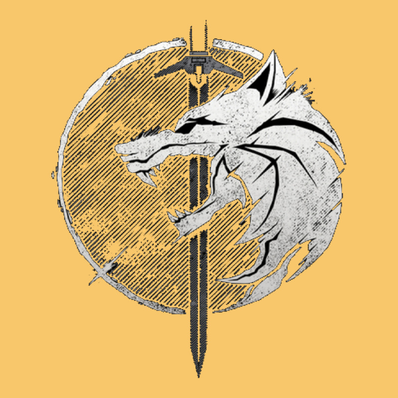 Witcher Wolf Vintage Hoodie by artisFamous | Teevron