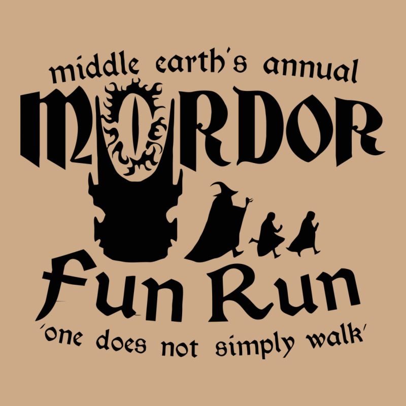 Mordor Fun Run Vintage Hoodie by artisFamous | Teevron