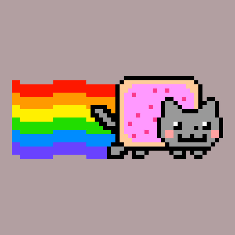 Nyan Cat Vintage Hoodie by artisFamous | Teevron
