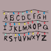 Stranger Lights Alphabet Vintage Hoodie | Teevron