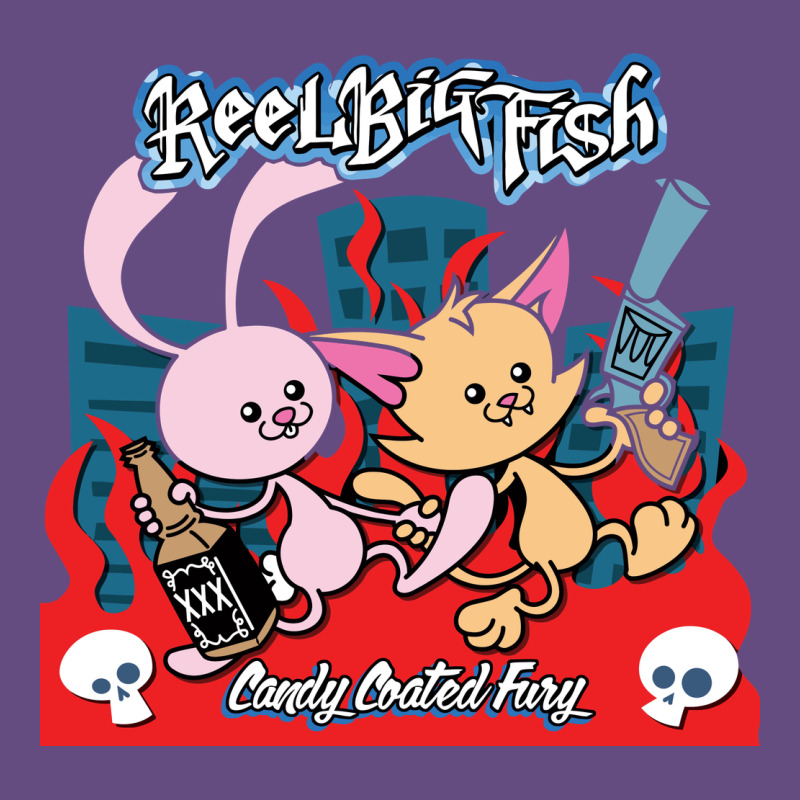 Reel Big Fish Candy Coated Fury Vintage Hoodie by artisFamous | Teevron