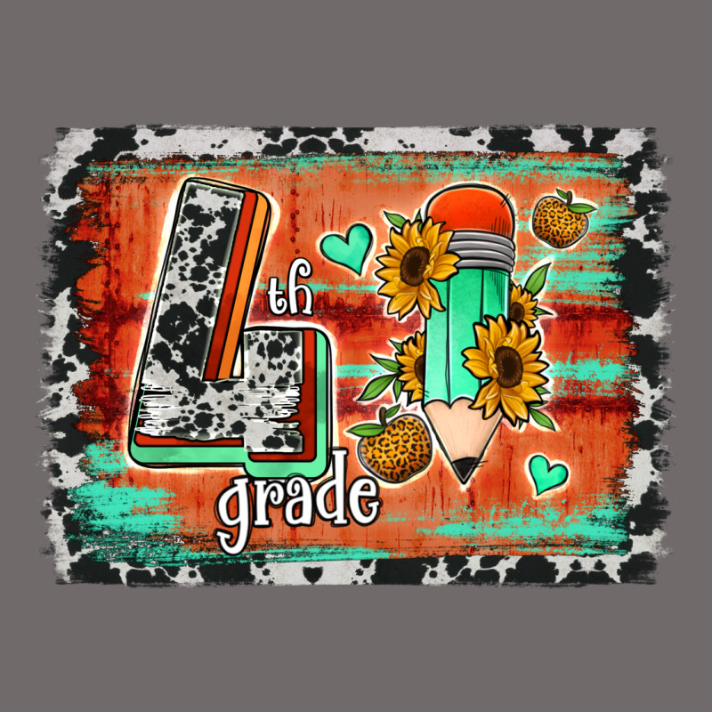 Western Back To School 4th Grade Urban Heavy Tee by Jasminsmagicworld | Teevron