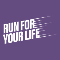Run For Your Life Vintage Hoodie | Teevron