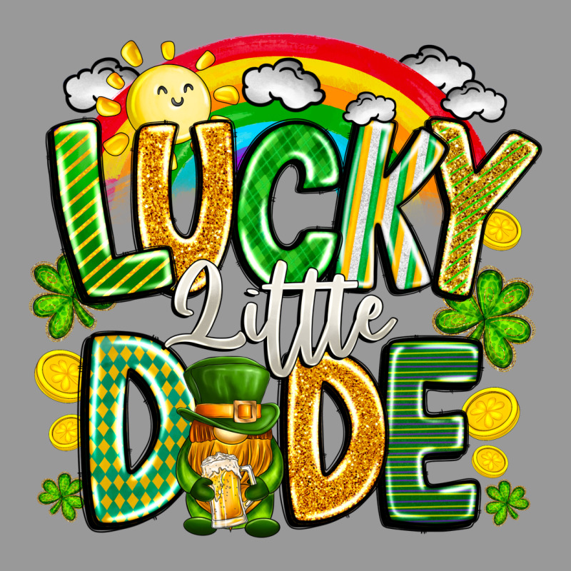 Lucky Little Dude Vintage Hoodie by CowhideDigitalArt | Teevron