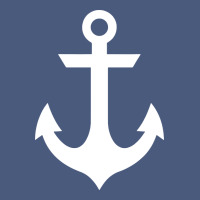 Preppy Nautical Anchor Vintage Hoodie | Teevron