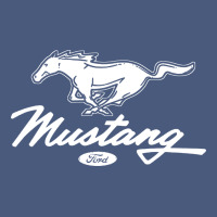 Mustang Pony Script Vintage Hoodie | Teevron