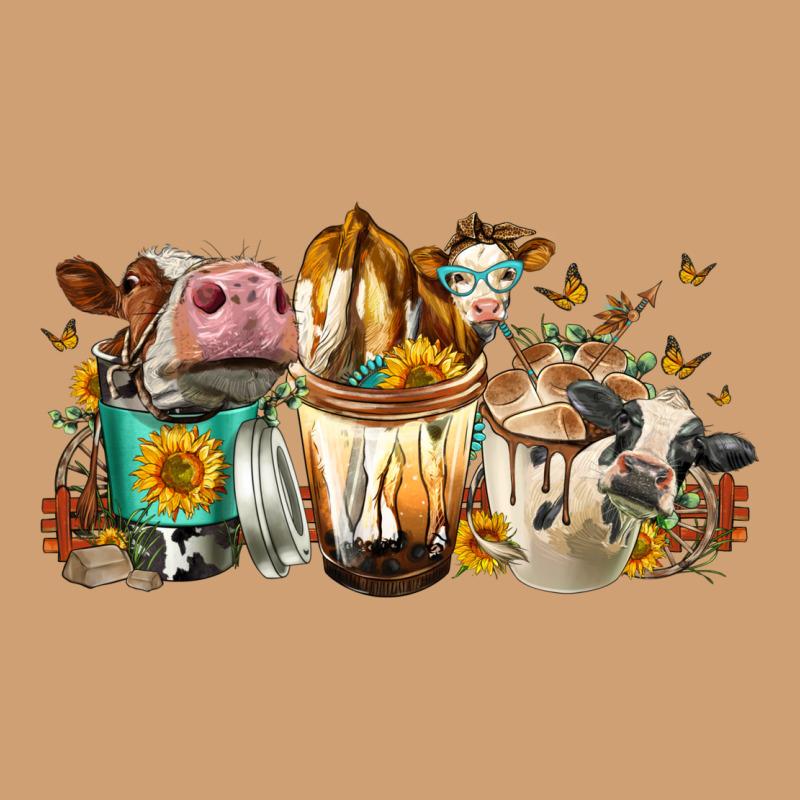 Cows And Coffee Vintage Tee by FaDigitalArtStudio | Teevron