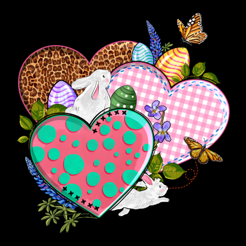 Easter Day Western Easter Hearts Premium Tee by OliviaCreatesArt | Teevron