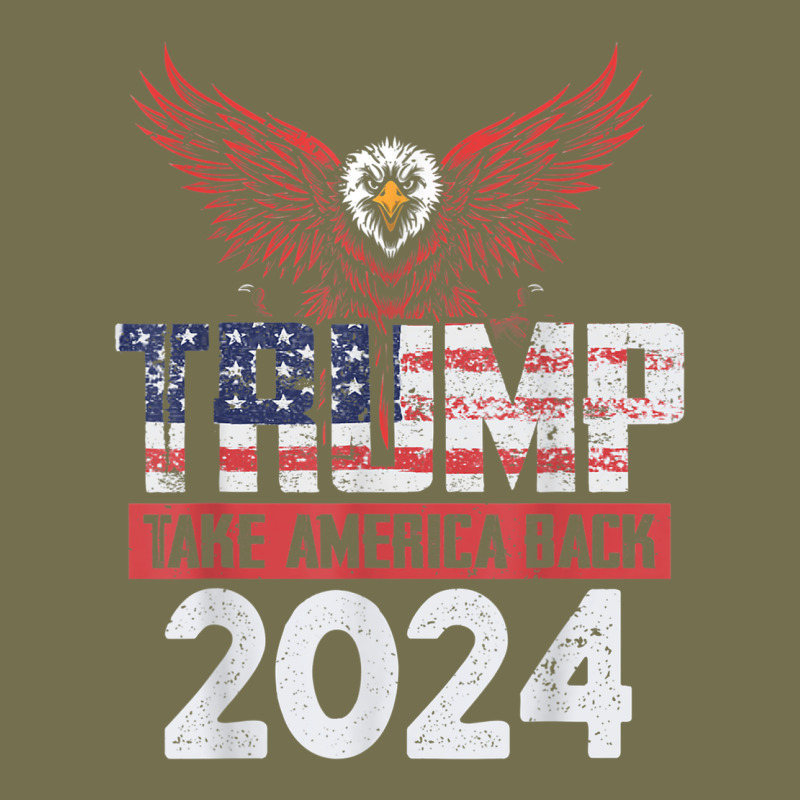 Trump 2024 Take America Back Vintage Hoodie by artisFamous | Teevron