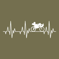Heartbeat Recumbent Bicycle Bike Cyclist Biking Vintage Hoodie | Teevron