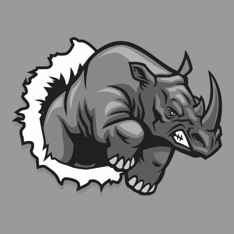 Rhino Vintage Hoodie by artisFamous | Teevron