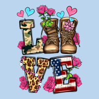 Love Valentine's Day Army Boots Olivia Classic Tee | Teevron