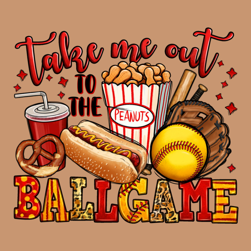 Take Me Out To The Ball Game Softball Heavyweight Hoodie by Jasminsmagicworld | Teevron
