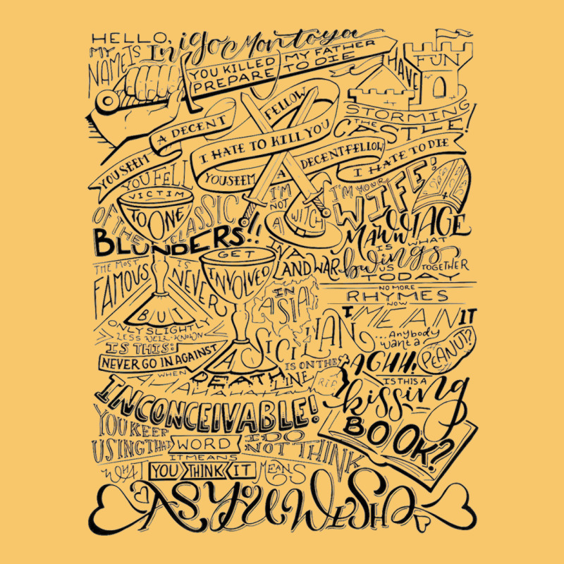 Princess Bride Quotes Vintage Hoodie by artisFamous | Teevron