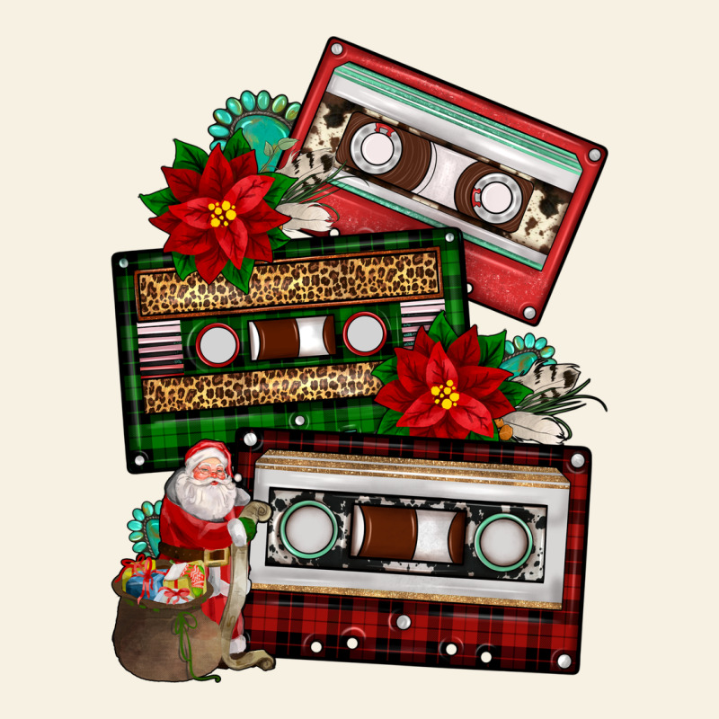 Christmas Cassette Gemstone Vintage Tee by FaDigitalArtStudio | Teevron