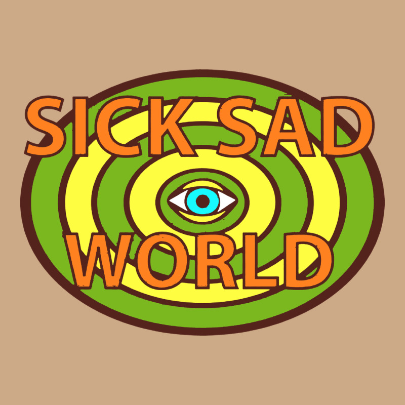 Sick Sad World Vintage Hoodie by artisFamous | Teevron