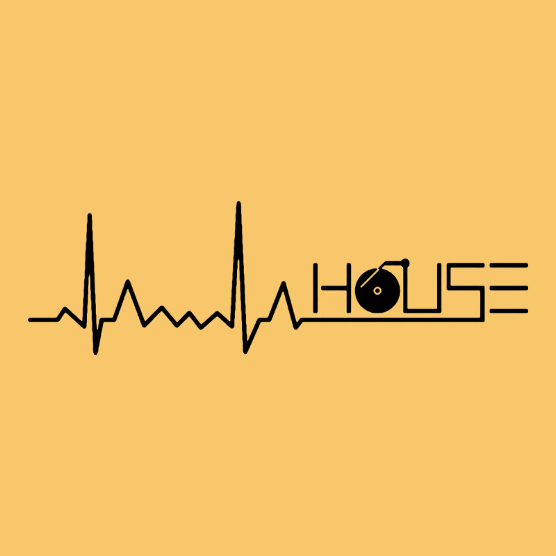 House Music Heartbeat Vintage Hoodie by artisFamous | Teevron