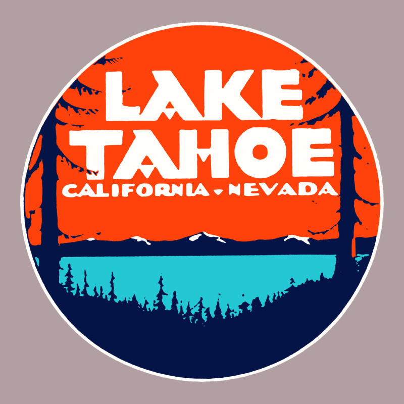 Lake Tahoe California Vintage Hoodie by artisFamous | Teevron
